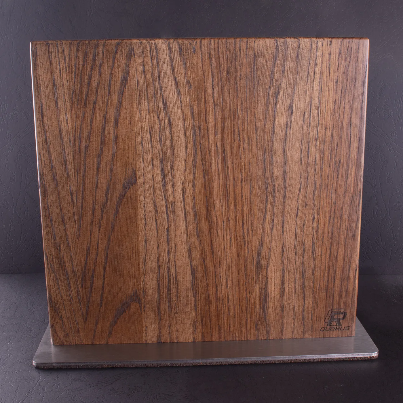 Фото Магнитный держатель "Дуб темный" 10 ножей на официальном сайте производителя QUORUS