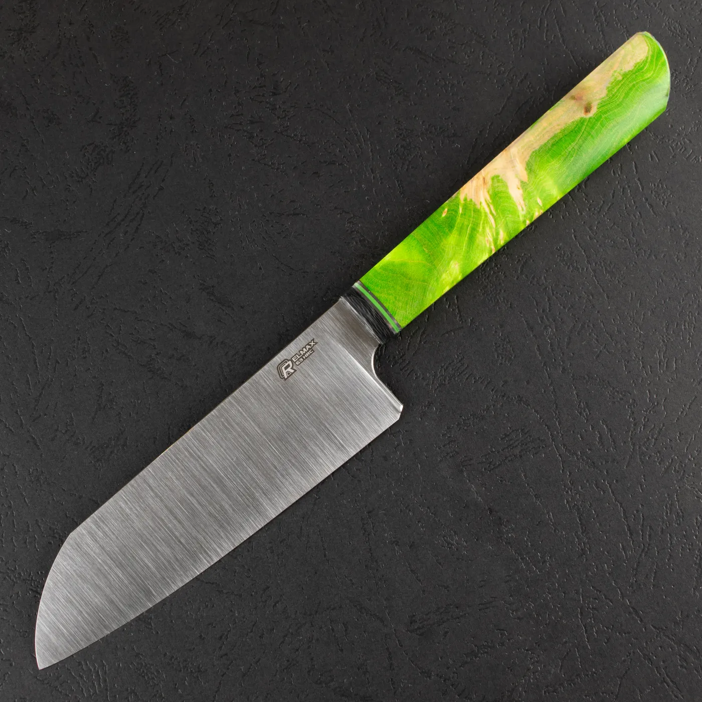 Фото Нож Сантоку Quorus 140 Elmax на официальном сайте производителя QUORUS