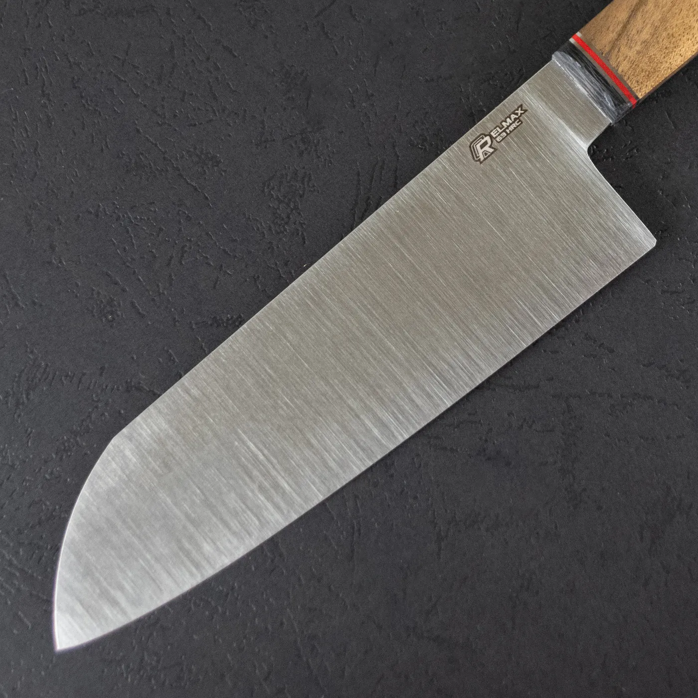 Фото Нож Сантоку Quorus 160 Elmax на официальном сайте производителя QUORUS