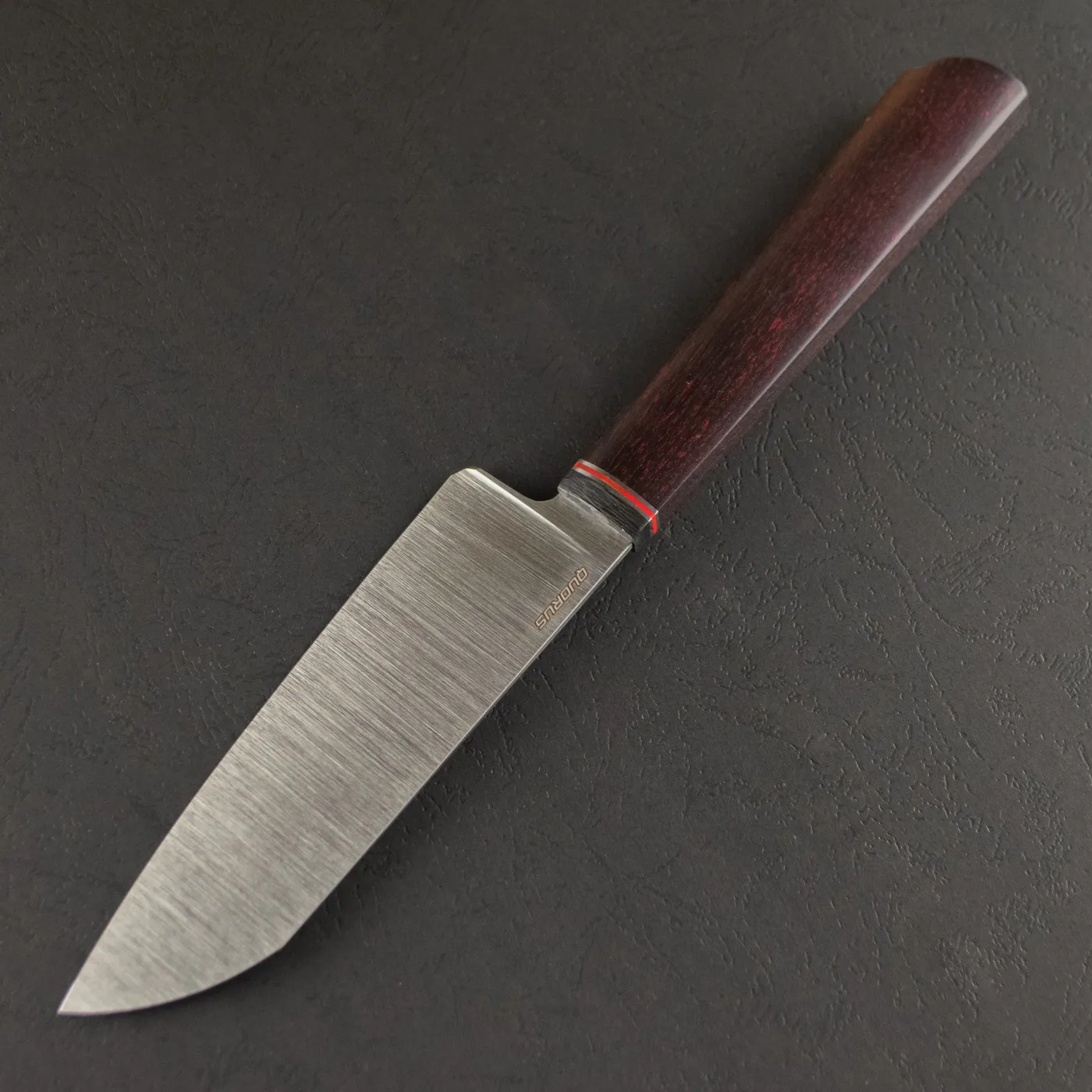 Фото Нож Сантоку Quorus 140 Elmax на официальном сайте производителя QUORUS