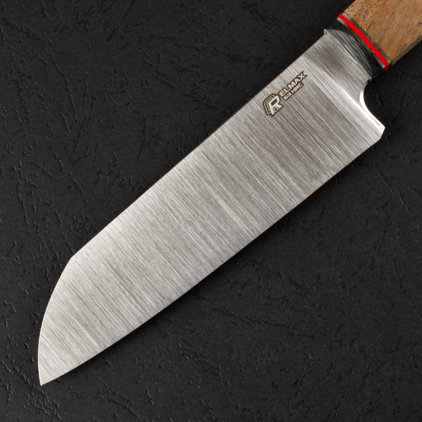 Фото Нож Сантоку Quorus 120 Elmax на официальном сайте производителя QUORUS