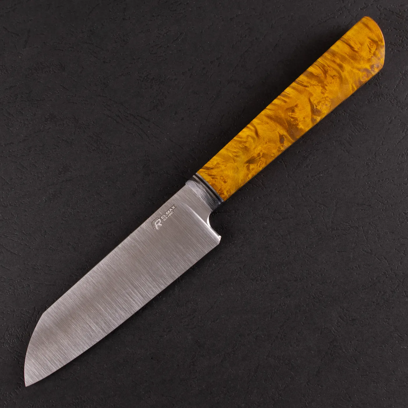 Фото Нож Сантоку Quorus 120 Elmax на официальном сайте производителя QUORUS